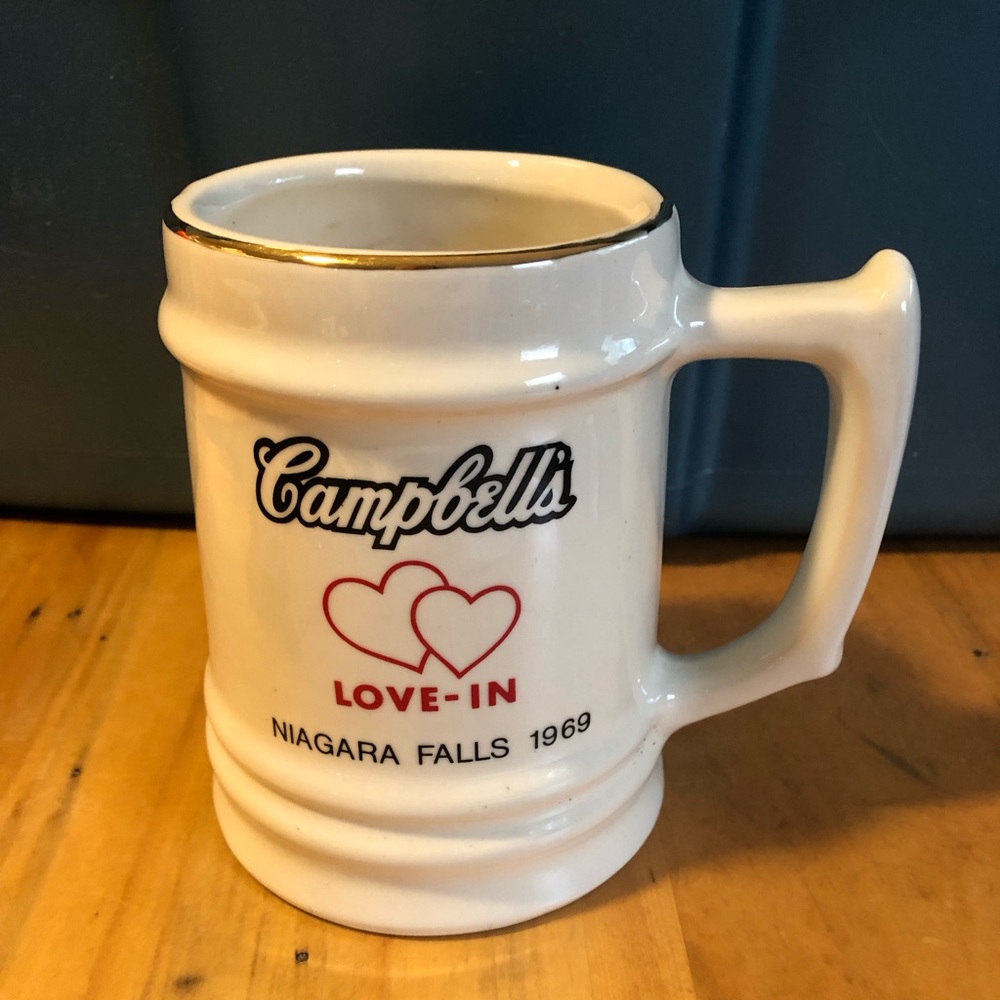 3/$40 Campbell’s Soup Niagara Fall Love-in Mug
